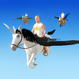 プログラムのアイコン：Flying Unicorn Racing 3D