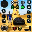 Icon of program: Superhero Car Stunt Games…