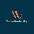 Icoon van programma: Text to Handwriting