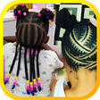 プログラムのアイコン：African Kids Braiding Sty…