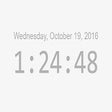 Icon of program: DateTime new tab page