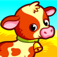 Иконка программы: Funny Farm for toddlers k…