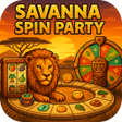 أيقونة البرنامج: Savanna Spin Party