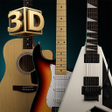 Иконка программы: Guitar 3D Studio by Polyg…
