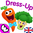 Funny Food DRESS UP games for toddlers and kids