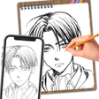 Icoon van programma: Anime Drawing: Anime AR D…