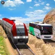 程序图标：Train Racing 3d- Bus Vs T…