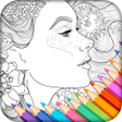 プログラムのアイコン：Coloring Book for All