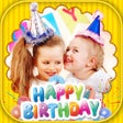 أيقونة البرنامج: Happy Birthday Photo Edit…