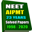 23 Years NEET/AIPMT Solved Papers 1998-2020 icon