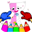 Ikon program: Poppy Coloring Bunzo Play…