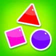 プログラムのアイコン：Shape learning: baby game…