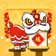 Ikona programu: Lunar Lion Dance: Tap and…