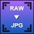 ไอคอนของโปรแกรม: RAW to JPG Converter