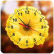 程序图标：Flower Clock live wallpap…