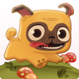 أيقونة البرنامج: Pug Run