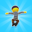 Jump up and up icon