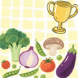 ไอคอนของโปรแกรม: Veggie Pop Merge