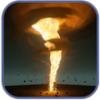 Icon of program: Fire Tornado live wallpap…