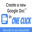 Icon of program: Create a Google Doc™