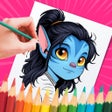 Ícone do programa: FillColor: Bliss Coloring…