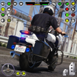 US Police Bike Chase Games 3D