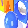 Icoon van programma: Shape Ball Race Game