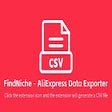 Icon of program: FindNiche - AliExpress Da…