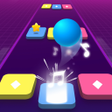 أيقونة البرنامج: Beat Ball: Dancing Color …