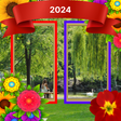 Nature photo frames  editor