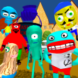 Plankton Gang Secret. Sponges Neighbor Escape 3D