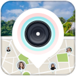 プログラムのアイコン：GPS Map Camera Photo Loca…