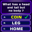 أيقونة البرنامج: Word Riddles- Test your B…