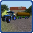 Tractor Manure Transporter 3D