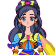 Icon of program: Anime Color by Number - K…