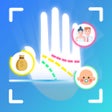 أيقونة البرنامج: Palm Reading App - Palm R…