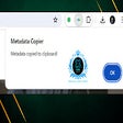 Icon of program: Metadata Copier