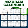 プログラムのアイコン：Mizoram Calendar 2021