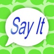 Icono de programa: Say It