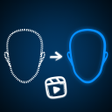 أيقونة البرنامج: Face Swap Video App - Vid…