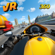 VR Bike real world racing - VR Highway moto racing icon