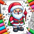 أيقونة البرنامج: Christmas Coloring Game