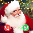 Ikona programu: Santa Call: Call Screen