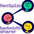 Icoon van programma: NetSplitr: idle bandwidth…