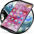 程序图标：Theme Launcher - Glass Ro…