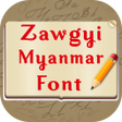 程序图标：Zawgyi Myanmar Fonts Styl…