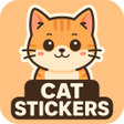 Icono de programa: Cat Stickers  WAStickerAp…