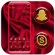 プログラムのアイコン：Red Silk Launcher Theme