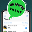Icoon van programma: Cara WA Tampilan iPhone 2…