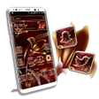 Icon of program: Red Floral Launcher Theme